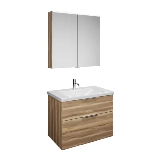 Burgbad SET Eqio Frassino Dekor Cappuccino/Alpinweiss, SFAN083F3437C0001 SFAN083F3437C0001