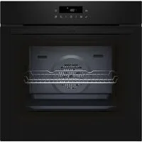 NEFF Pyrolyse Backofen B2CCJ7AK3, mit Teleskopauszug nachrüstbar, Pyrolyse-Selbstreinigung, Air Fry für Knuspriges & mühelose Pyrolyse-Selbstreinigung