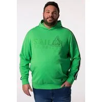Men Plus Sweatshirt Hoodie Kapuzensweater großer Print