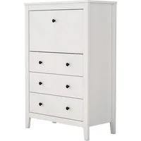 OTTO home Sekretär, im Landhausstil, (B/T/H): 80/39,5/119,6 cm