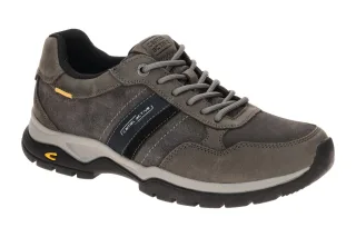 camel active Herrenschuhe BUD TWO Grau-Asphalt/Blue bequeme Schn?r Halbschuhe