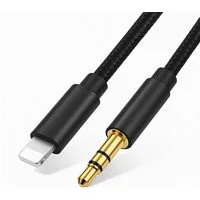 Alpha Electronics Iphone auf Aux Audio- & Video-Kabel, 3,5-mm-Klinke, Lightning (100 cm), für iPhone, iPad 6 7 8 11 12 13 14 Pro Max Plus