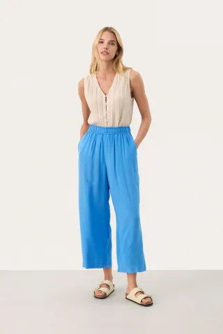 Casual Hose Easy fit Marina blue
