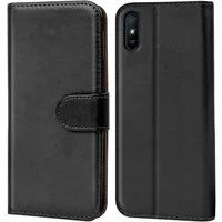 CoolGadget Handyhülle Wallet Klapp Tasche Book Case für Xiaomi Redmi 9A 6,53 Zoll, Hülle Klapphülle Flip Cover Etui Schutzhülle
