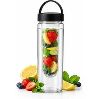 Rungassi Thermoflasche Flasche mit Fruchteinsatz und praktischem Schraubdeckel 600ml 255
