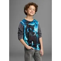 KIDSWORLD Langarmshirt PANTHER, Fotoprint Shirt mit Fotodruck, Gecko