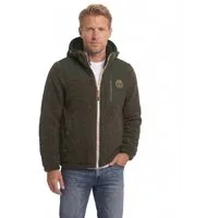 Geographical Norway Fleecejacke Herren Fleecejacke – Weiche Teddyfleece (1-St) Übergangsjacke für Outdoor, Freizeit & Alltag