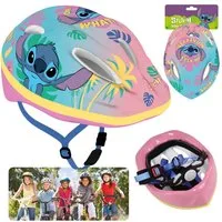 Disney Kinderfahrradhelm DISNEY Stitch Bunter Kinderfahrradhelm,Mädchen,verstellbar 52-56 cm