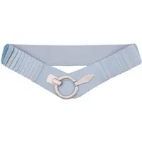MIRROSI Taillengürtel Leo Unifarbe breit 6cm für Taillenumfang 85 bis 110cm, ONESIZE (Angenehmes Tragesgefühl, Leopard Muster, Unifarben) Breiter Stretch Gürtel