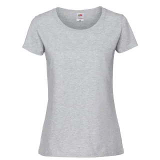 Fruit Of The Loom Damen/Herren Ringspun Premium T-Shirt (Taupe Grau)