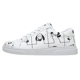 DOGO Sneaker "Ace Low-Top Sneaker I Woof You Damen Sneaker" Handgefertigt