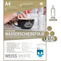 Skullpaper Dekorationsfolie Premium Wasserschiebefolie für Laserdrucker, (8St), bestempelbar