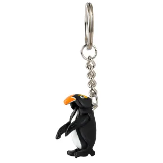 Pinguin Schl?sselanh?nger aus Leder