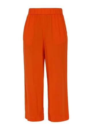 s.Oliver Red Label - Relaxed: Hose aus Viskose orange - Gr. - 38