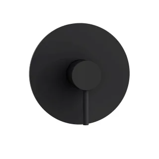 Herzbach SIRO BLACK Brausebatterie Farbset Schwarz matt, 30.120555.1.12 30.120555.1.12