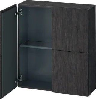 Duravit L-Cube Halbhochschrank Eiche dunkel gebürstet Matt 700x243x800 mm - LC116707272 LC116707272