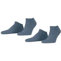 Esprit Sneakersocken Basic Uni (2 Paar) weich, uni Socken, schmales Bündchen
