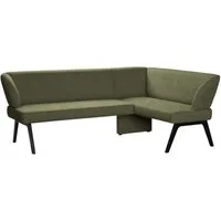 OTTO home Eckbank Aretha Küchenbank, Polsterbank, Esszimmerbank, Breite 215 cm, Moderne Bank in tollen Farben, Nosagfederung, anzahl Sitzplätze: 5