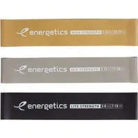 Energetics Physiobänder Gymnastik-Band Mini Bands Set Pro 1.0 SCHWARZ/ROT