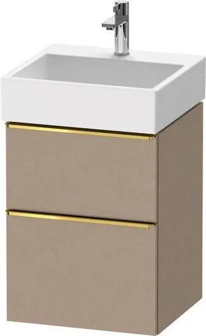 Duravit D-Neo Waschtischunterbau wandhängend Leinen Matt 484x442x625 mm - DE4370034750000 DE4370034750000