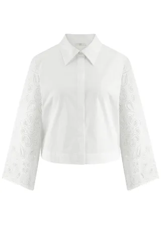 RIANI - Bluse offwhite - Gr. - 40
