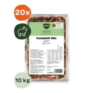 BARFER'S BARF Komplett-Mix Lamm 20x500 g