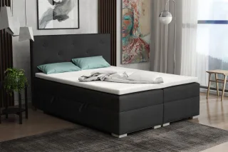 Boxspringbett Schlafzimmerbett PADUA 200x200cm inkl.Bettkasten