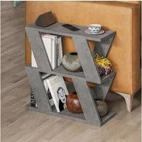 Decortie Beistelltisch Lazena, Modern Beistelltisch, Seite Ende Couchtisch, 60 x 21,2 x 55,4 cm