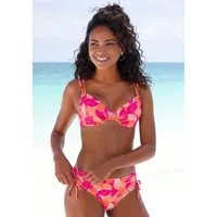LASCANA Bügel-Bikini-Top Tilly, mit modernem Allover-Print