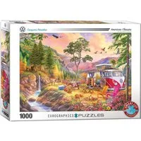 EUROGRAPHICS Puzzle Bulli Paradies, 1000 Puzzleteile