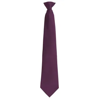 Premier - "Colours Fashion" Krawatte Zum Anklemmen für Herren/Damen Unisex (Violett)