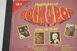 Highlights of Rock & Pop of the 60-70-80th - CD 4