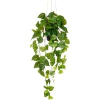Kunstpflanze Hängender Philodendron hederaceum, Creativ green, Höhe 75 cm, mit üppigen Ranken
