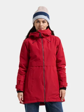 Didriksons - Tiril Parka dark red - Gr. - 46