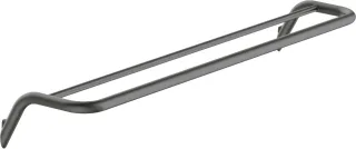 Neuesbad Serie 600 Doppel-Handtuchhalter 615mm, Oberfläche: Titanium NB1ADI_D6311