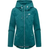 Ragwear Outdoorjacke Monadde Wasserdichte Übergangsjacke mit Kapuze