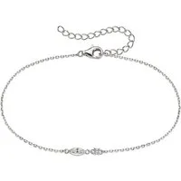 Aniston JEWELRY & WATCHES Armband Armkette mit weißen Zirkonia, mit Zirkonia (synth)