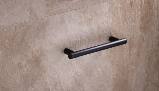 Giese Haltegriff für Dusche + Wanne in schwarz matt, 30805-14 30805-14