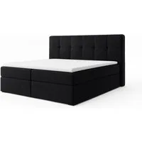 A&J MöbelLand GmbH Boxspringbett REF mit Bettkasten, Topper und gepolstertem Kopfteil. (Boxspringbett mit Bettkasten und gepolstertem Kopfteil. Inclusive Topper !, TOP ANGEBOT), Länge 208cm Höhe 106 cm