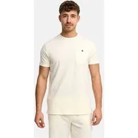 Indicode T-Shirt INNogo mit feiner Waffelstruktur und aufgesetzter Brusttasche