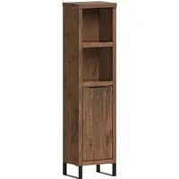 massivum Hochschrank Holz Pinie, Sydney schmaler Holzschrank