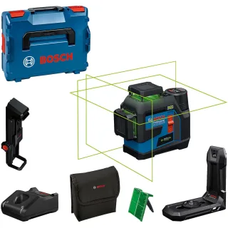 Bosch Linienlaser GLL 12V-100-33 CG, 1 x Akku GBA 12V 2.0Ah, L-BOXX 13 - 0601065401