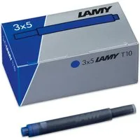 LAMY LAMY Tintenpatronen T10 825 BLAU 3x5er Packung löschbar Tintenpatrone