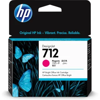 Original 3ED68A HP 712 DNJ Tinte magenta 29ml