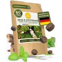 KUNTO Gras- und Kotfresser Drops für Hunde zum Magenschutz, Ergänzungsfutter für: Hunde, entwickelt und hergestellt in Deutschland