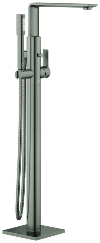 GROHE Wannenarmatur Allure 25222_1 Bodenmontage FMS hard graphite gebürstet, 25222AL1 25222AL1