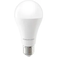 Forever Light LED-Leuchtmittel Lampe E27 A65 17 W 2100 lm Warmweiß 3000 K Energieklasse E, 1 St., Warmweiß, Sehr hohe Helligkeit für große Räume