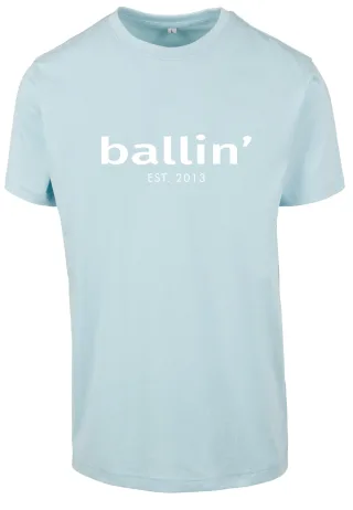 Regular Fit Shirt von Ballin Est. 2013 in der farbe Blau und in größe S.