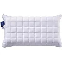 billerbeck Nackenstützkissen Wellneck, Kissen ist Allergiker freundlich (Hausstauballergiker), Füllung: 3-teilig, - Softlatex - viscoelastischer, offenporiger Hight-Tech-Schaum - konische Schaumkern-Einlage in Keilform, Bezug: 100% Baumwolle, verstep