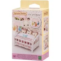 Sylvanian Families Spielwelt Babybett mit Mobile (5534)